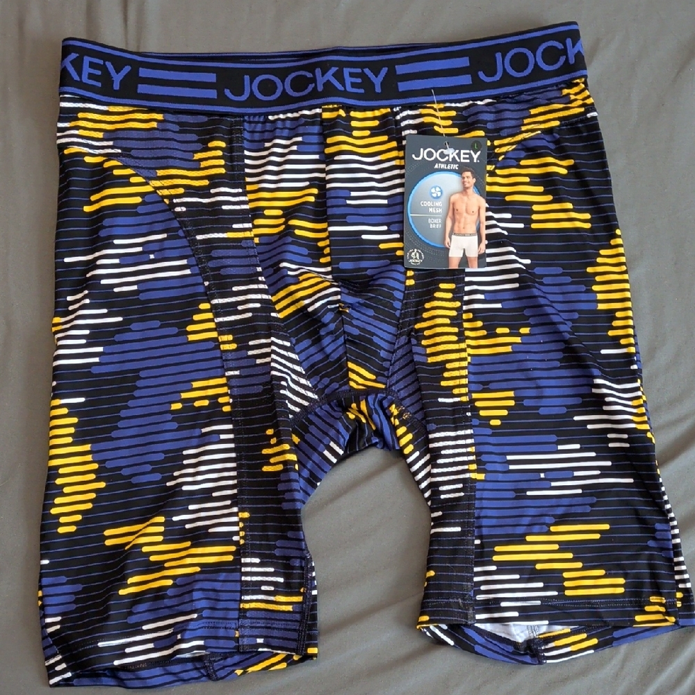 Jockey Sport® Cooling Mesh Performance 9" Midway® Brief - Size L ( 36"-38" )